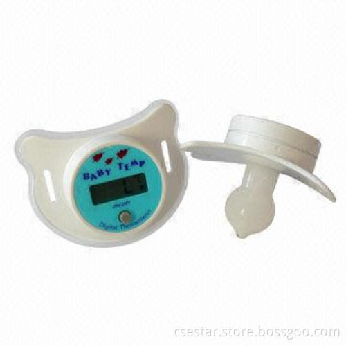 Digital baby nipple thermometer